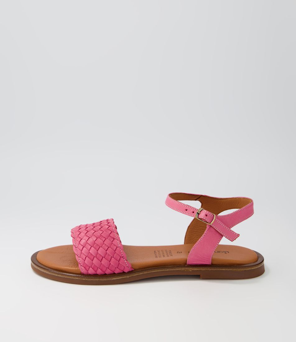Penelepe Rose Leather Sandals