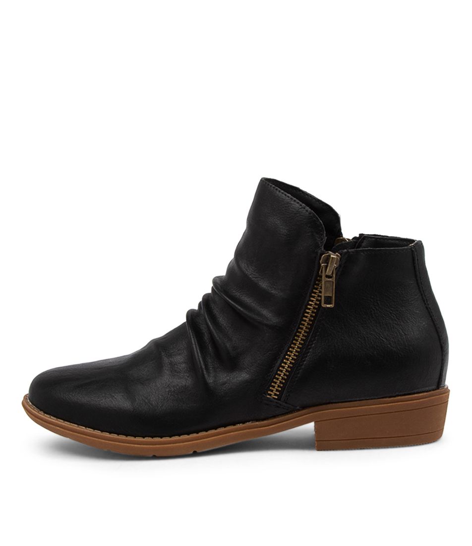 Rosie Black Ankle Boots