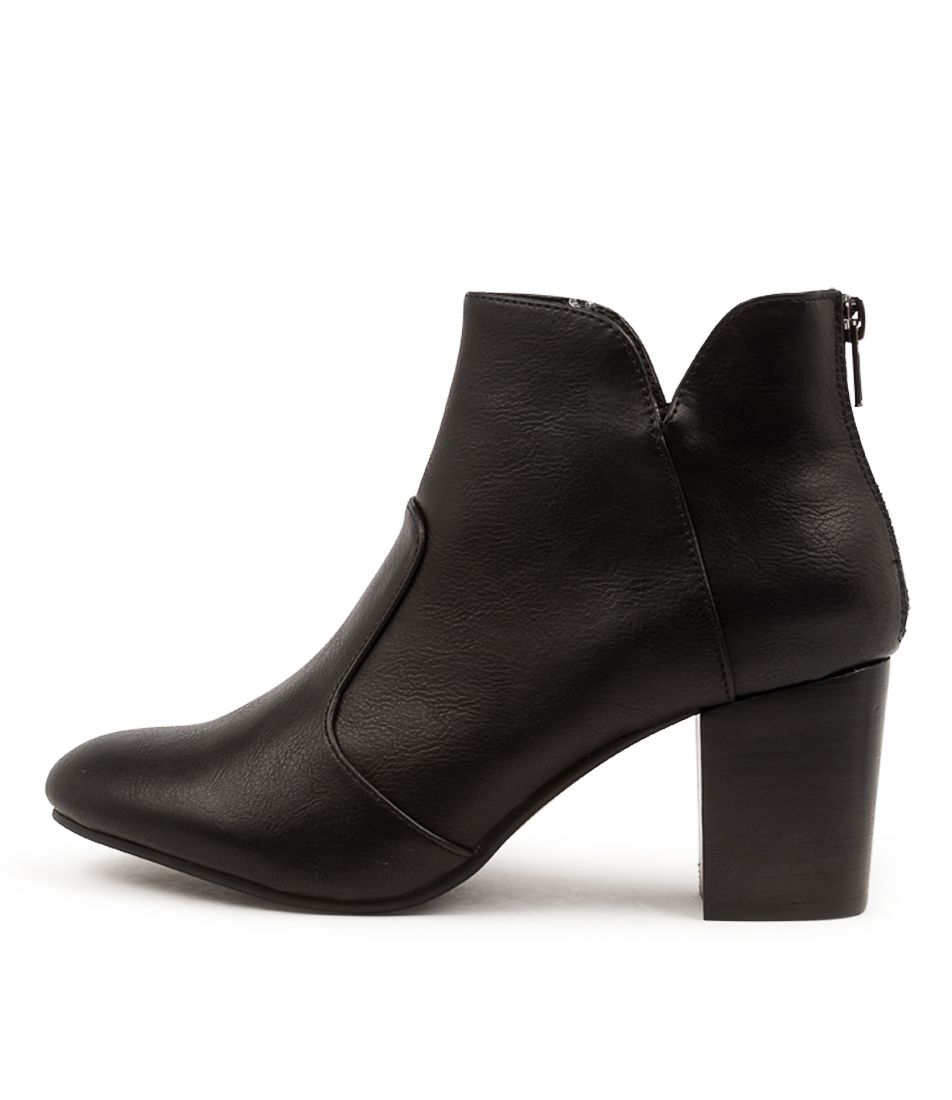 MAHLON BLACK BLACK HEEL SMOOTH