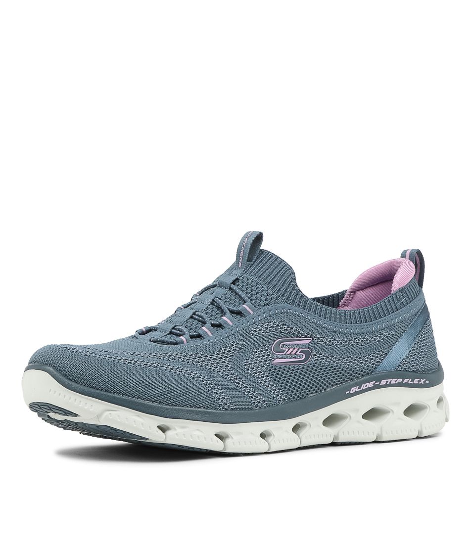 Glide Slate Pink Mesh Sneakers