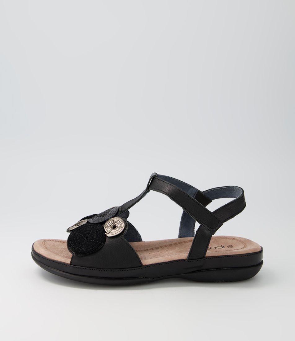 Say Black Multi Sandals