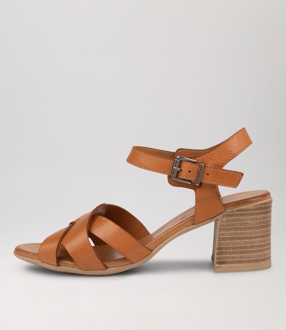 Washa Tan Leather Sandals