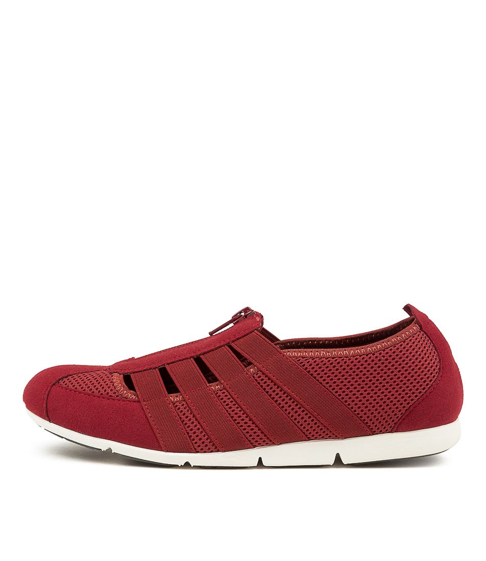 SCOTTIE WINE FABRIC SNEAKERS