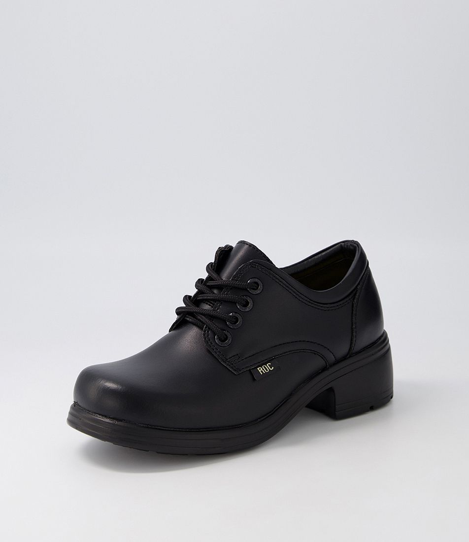 Dakota V Snr Black Vegan Heels