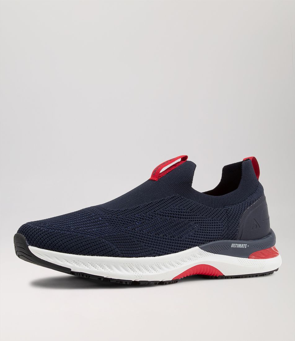 Crane Navy Mesh Sneakers