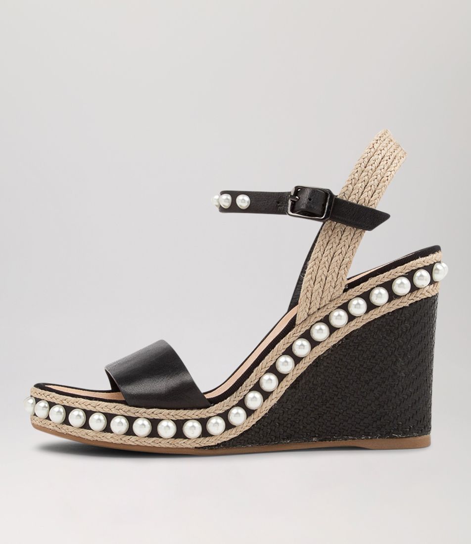 Emmela Black Multi Sandals