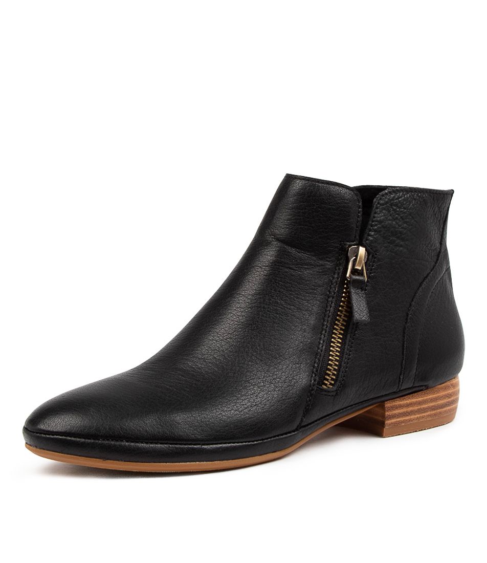 RONELE BLK-NAT HEEL LTHR