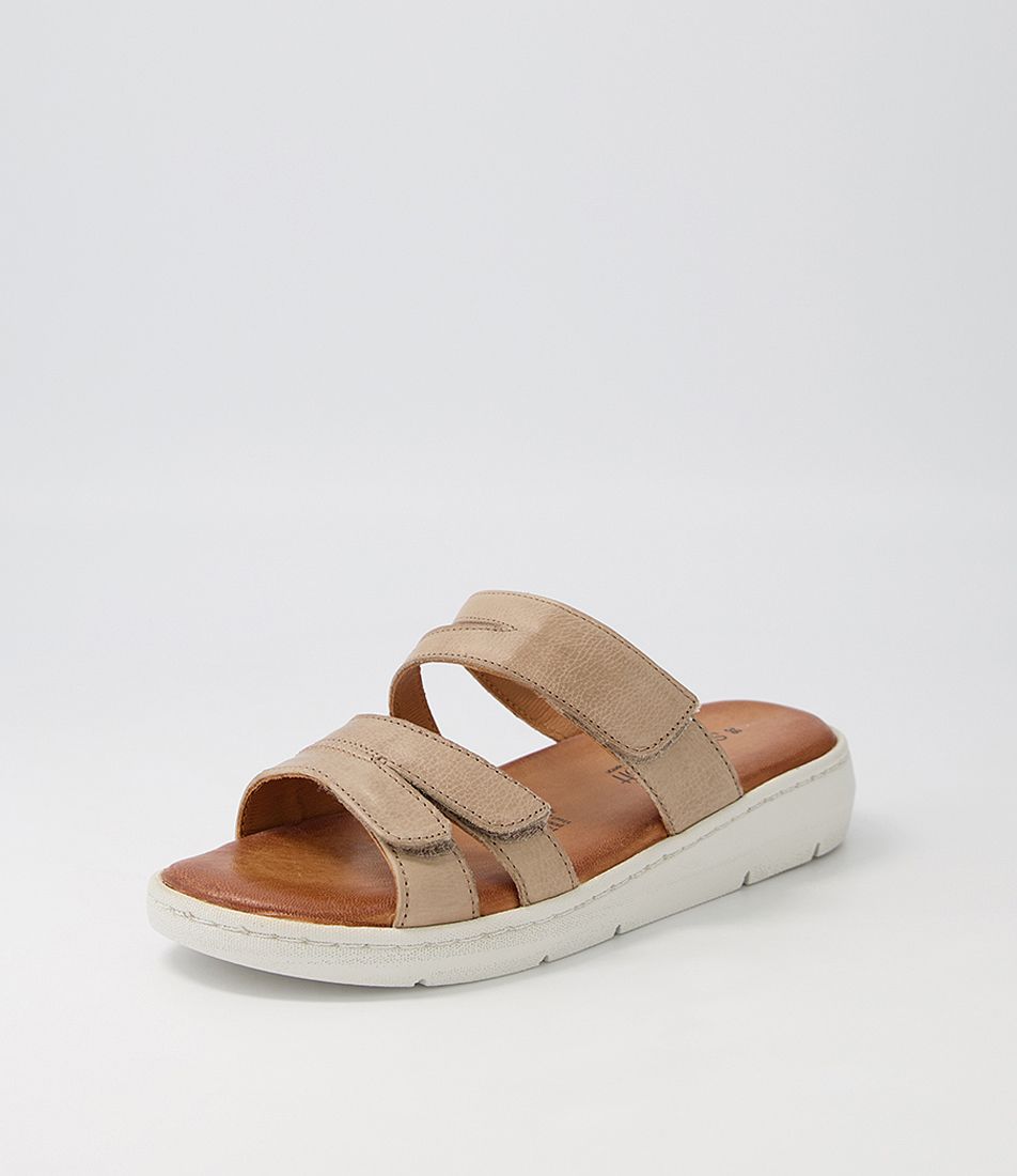 Allstar Light Taupe Leather Sandals