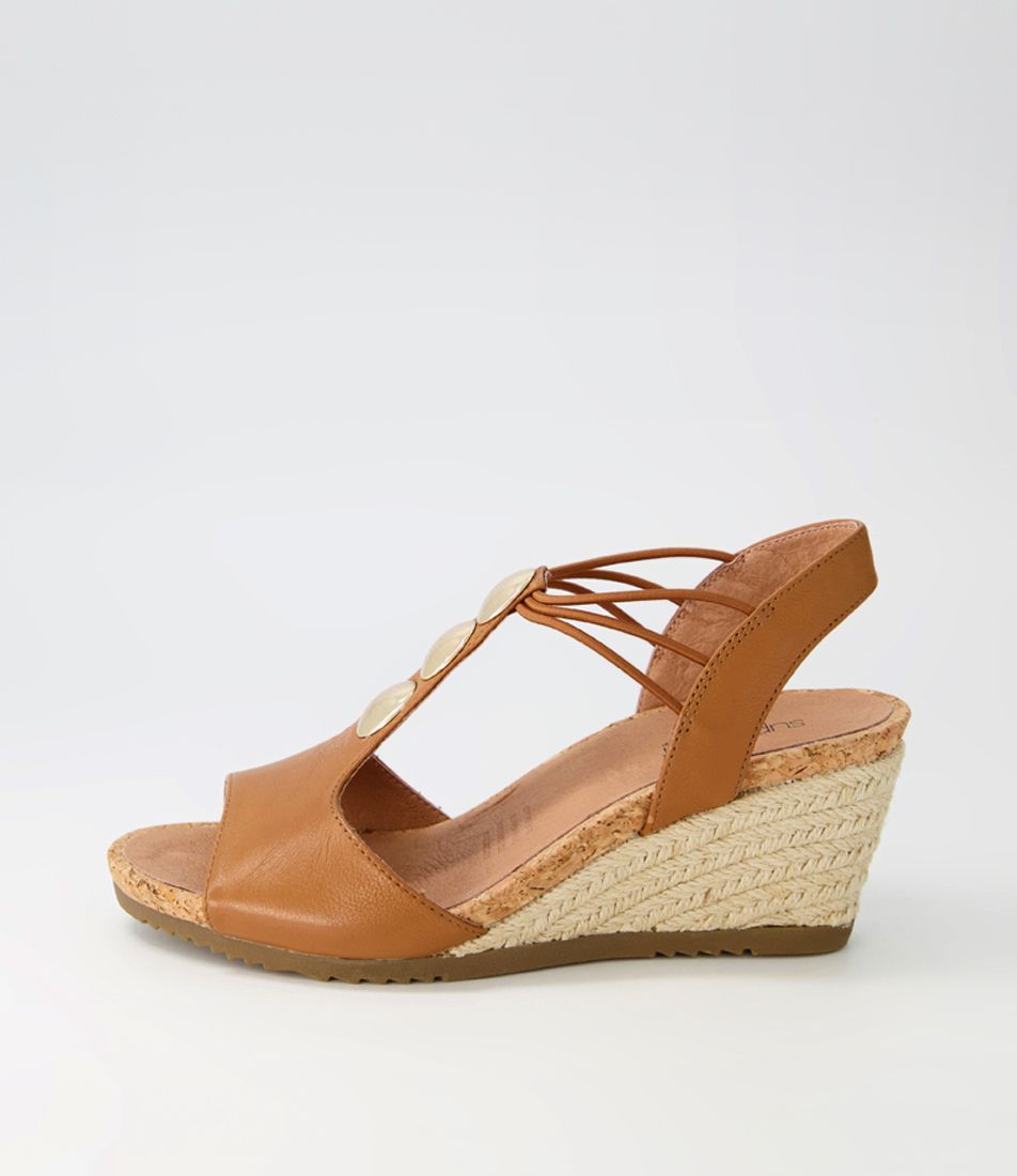 Arms Dark Tan Leather Sandals