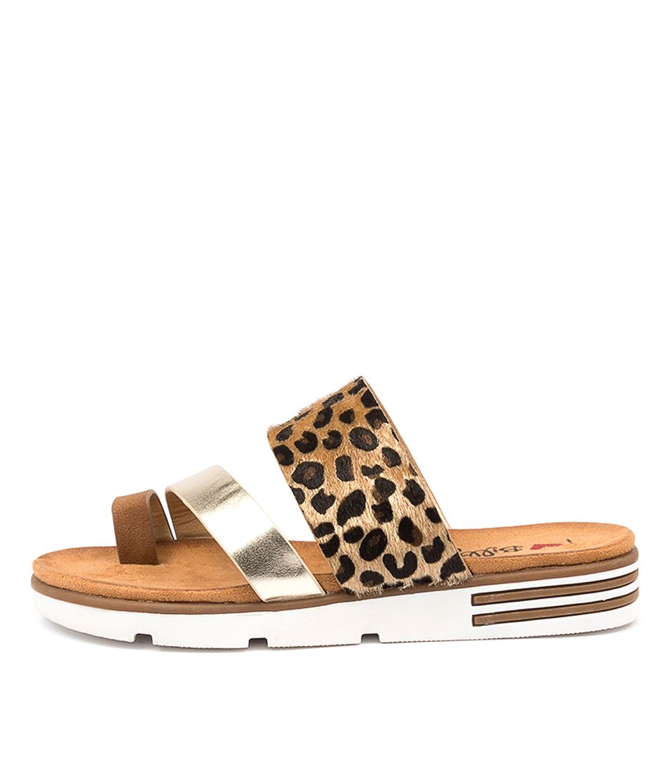 BAYLEN TAN-GOLD-LEOPARD