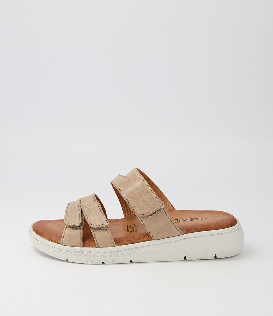Allstar Light Taupe Leather Sandals