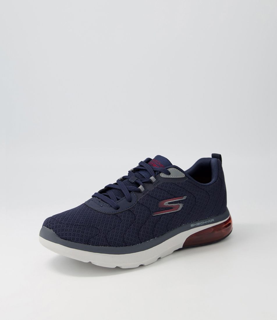 Go Walk Air 2.0 Navy Mesh Sneakers