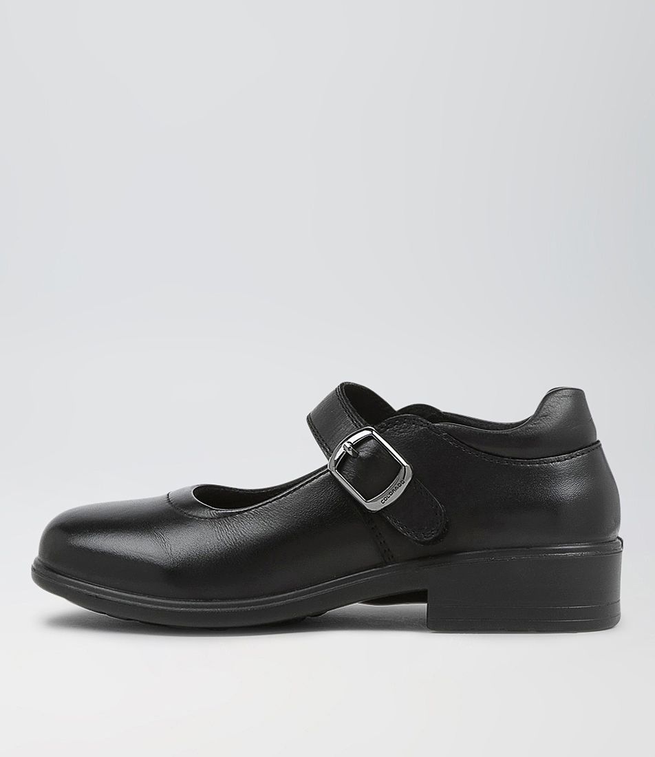 Mazy Jnr E Lol Cf Black-Leather Mary Janes