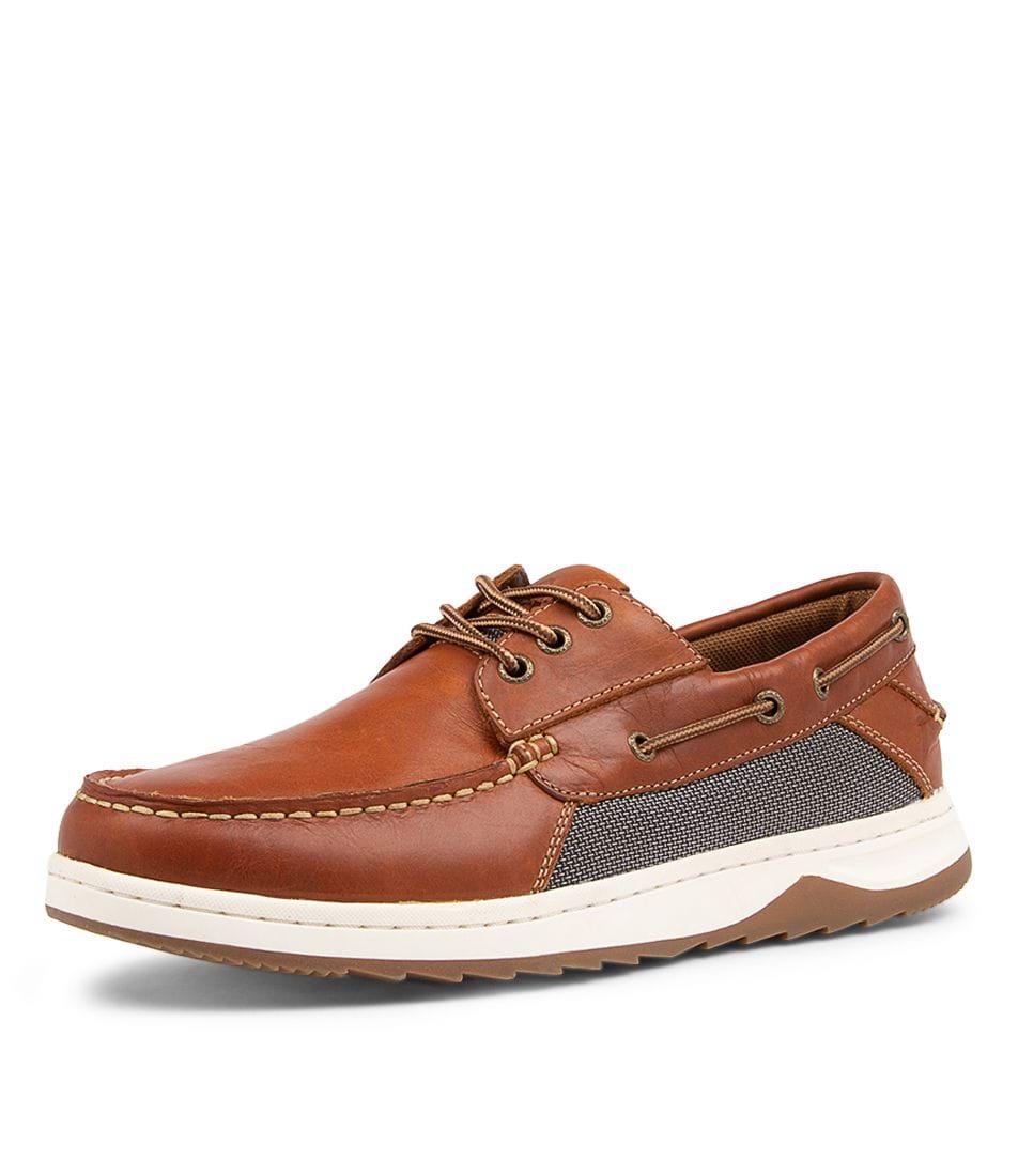 GULL TAN LEATHER BOAT SHOES