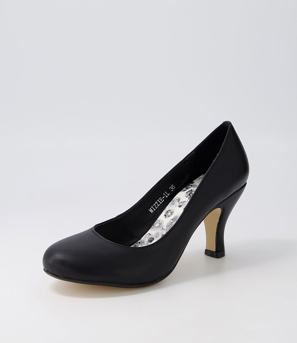 Mizzie Black Heels