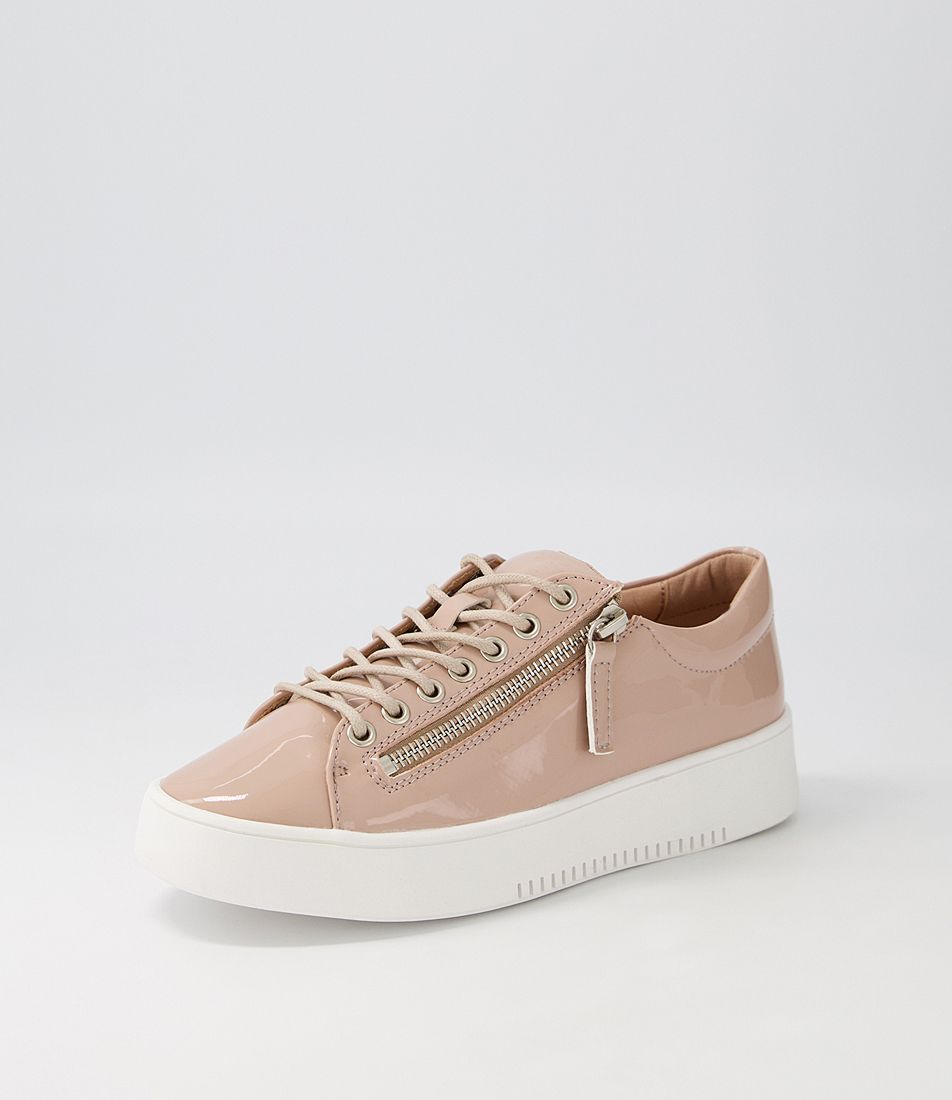 Liberty Nude Patent Pu Sneakers