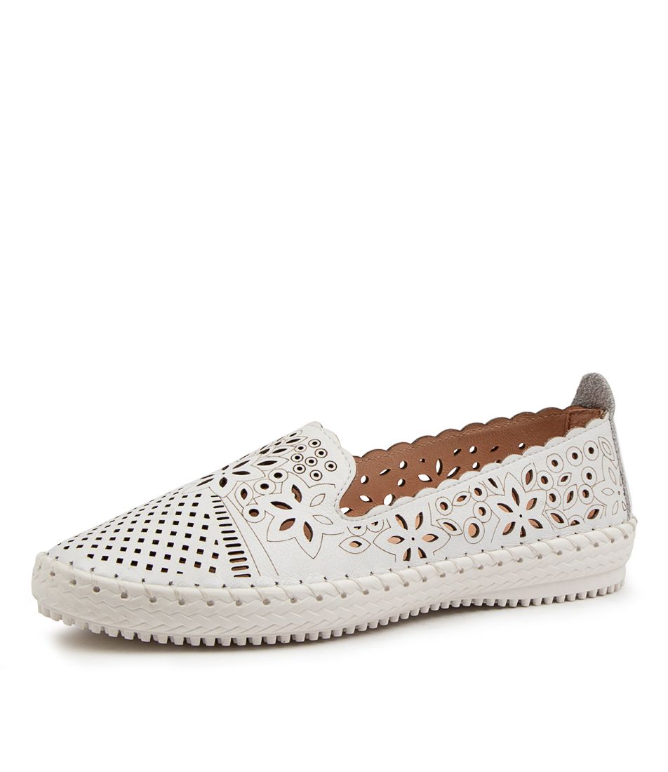 WISLEY WHITE LEATHER