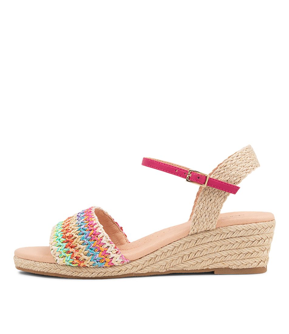 Haris Fuchsia Multi Espadrilles
