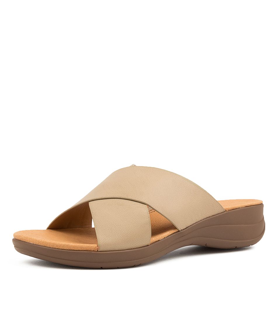 MIRROR SU LT TAUPE GUM SOLE LEATHER