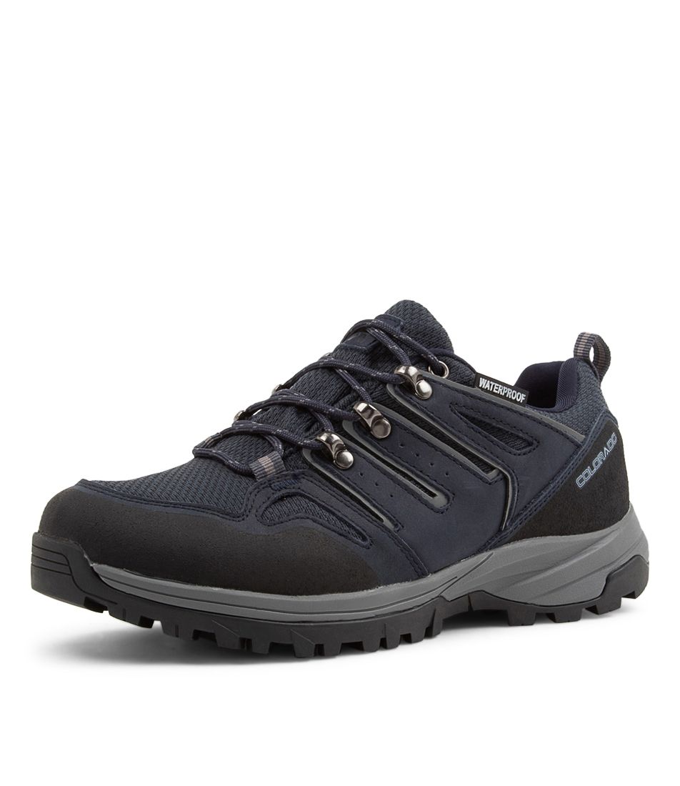 Qames Navy Multi Sneakers