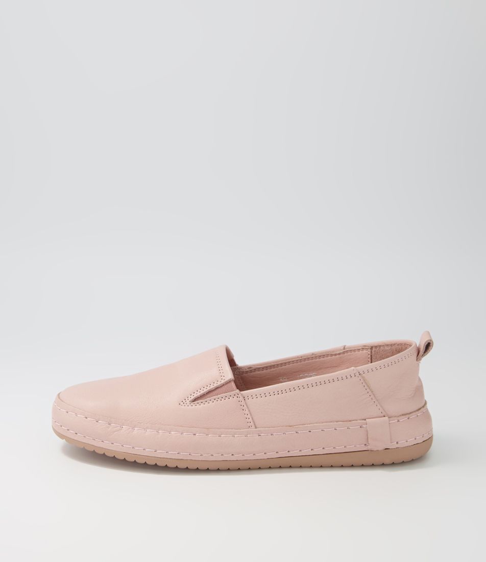 Pluto Nude Leather Sneakers