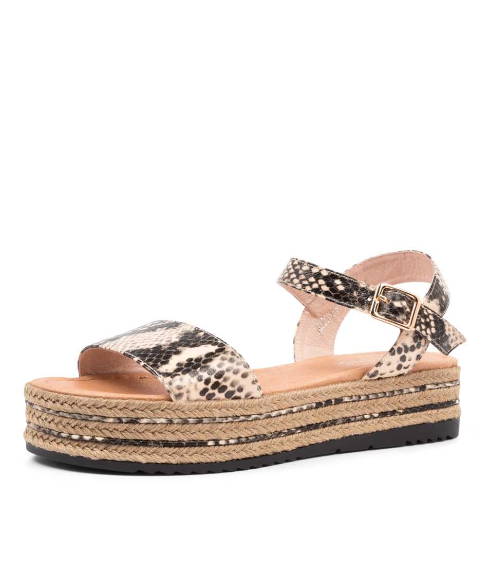 ALETHAS NUDE&BLACK SNAKE