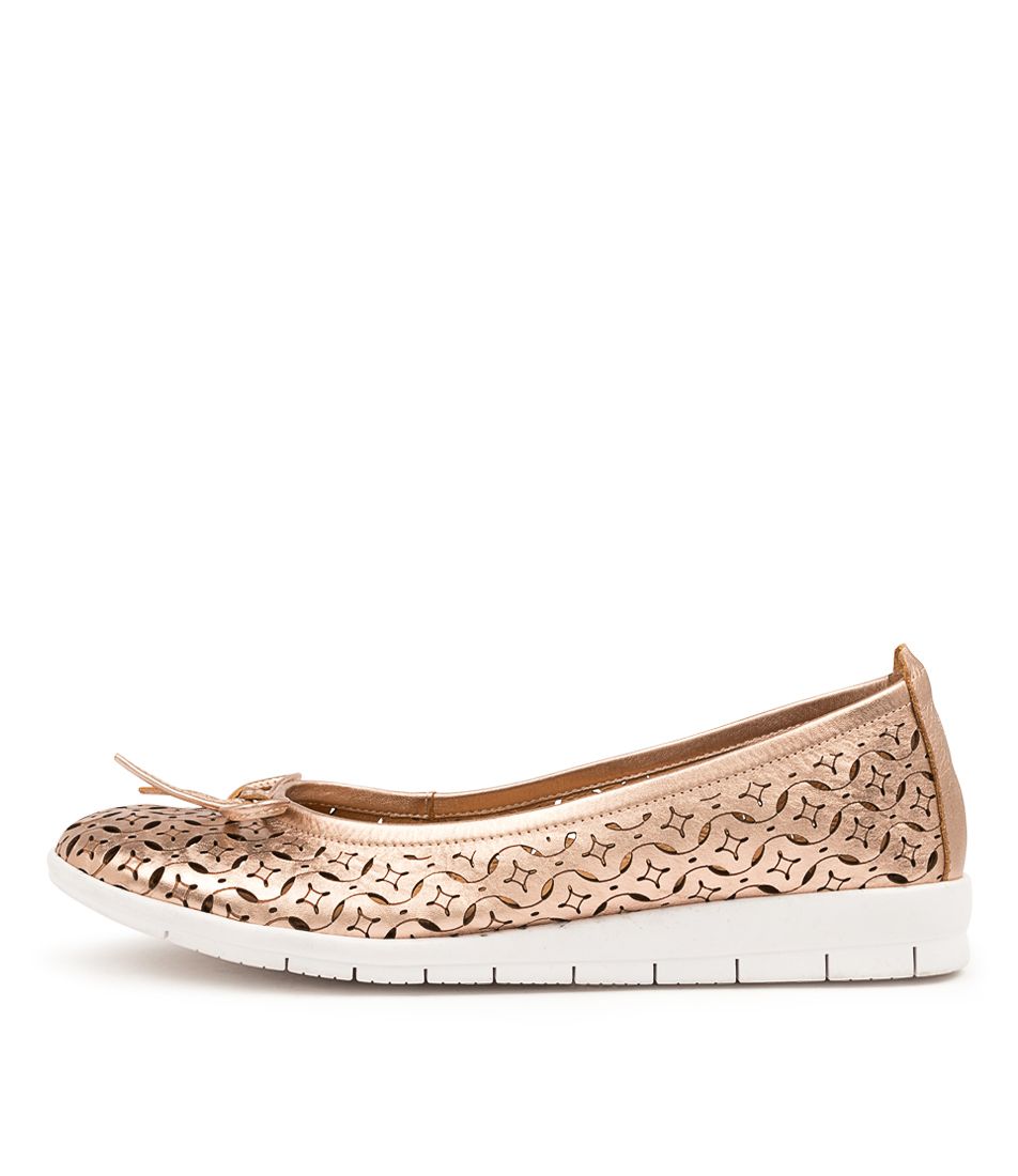 FONDAS ROSE GOLD LEATHER