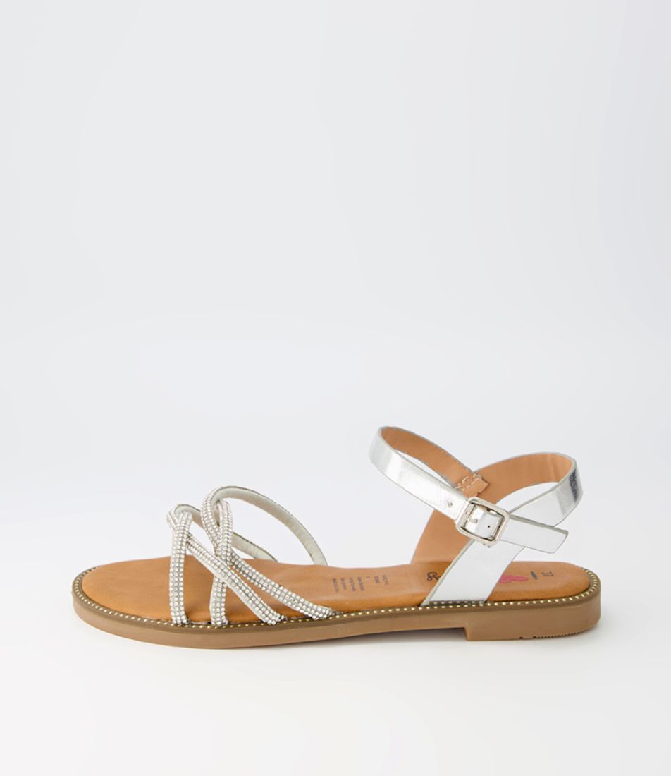 Ashlyn Silver Multi Sandals