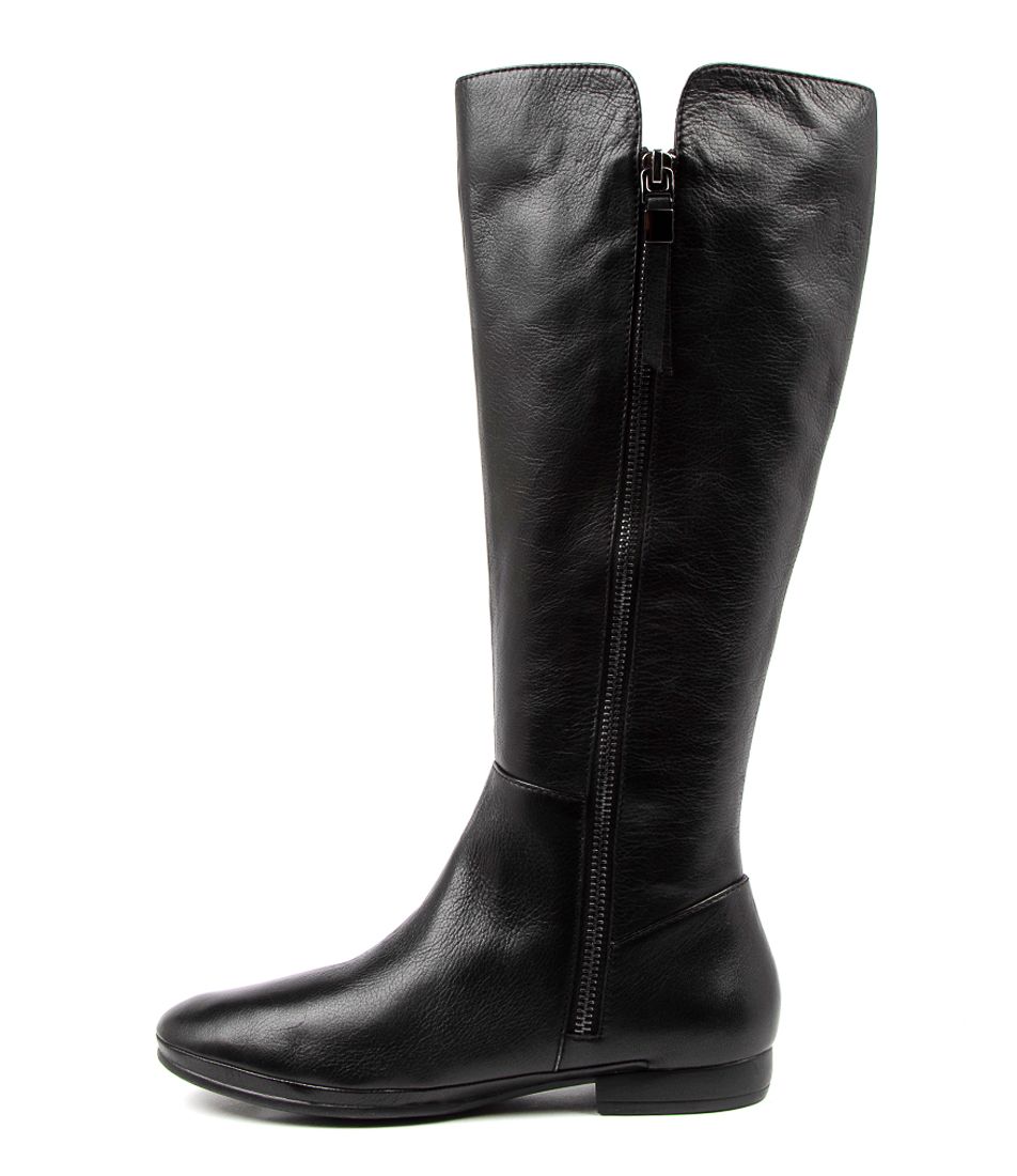 OMINDY BLACK LEATHER