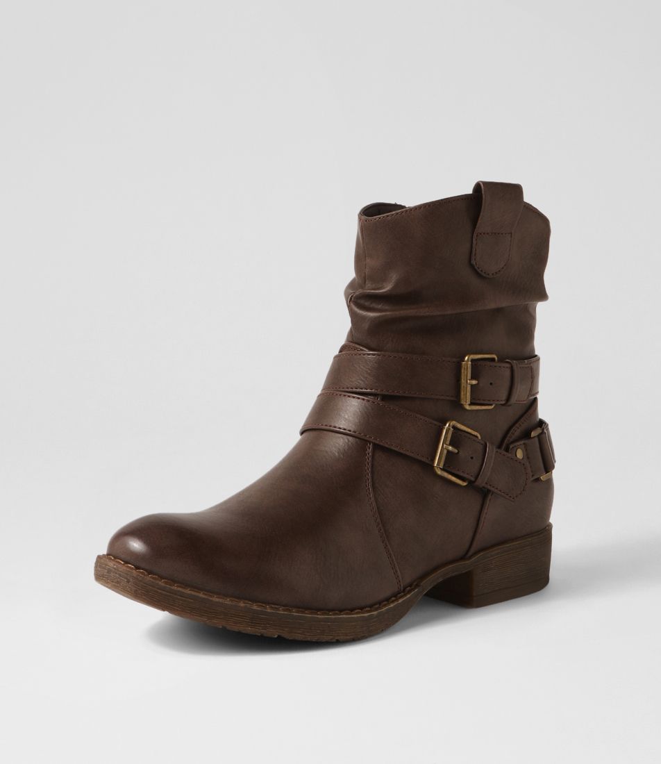 Noinsi Choc Ankle Boots