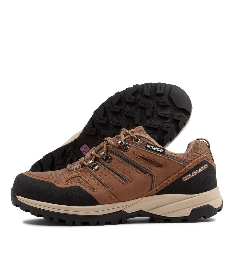 Qames Taupe Multi Sneakers