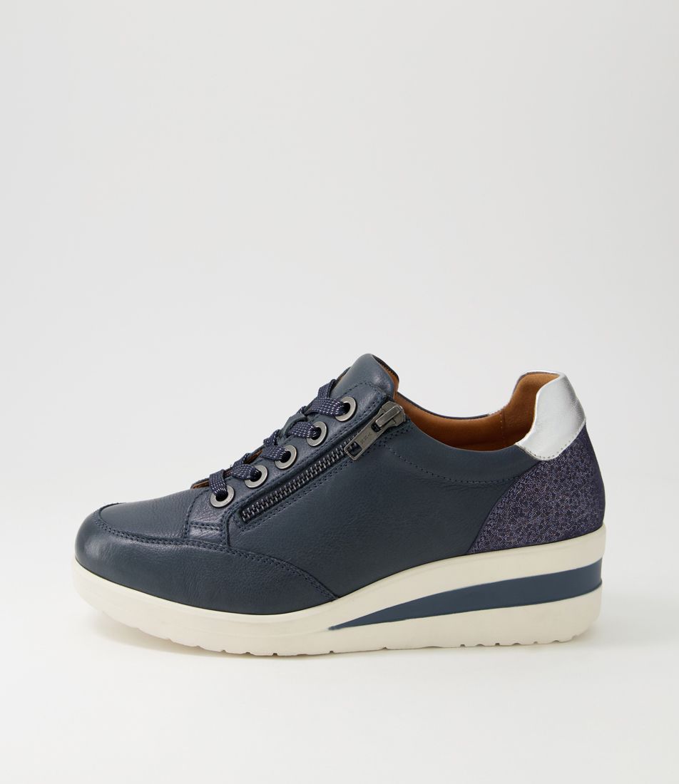 Rossie Navy Multi Sneakers