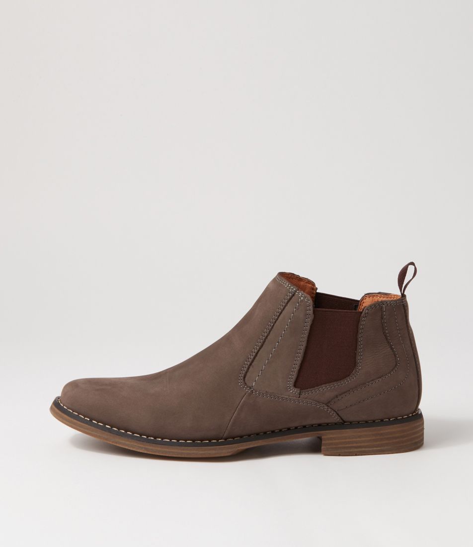 Mills Mushroom Nubuck Chelsea Boots