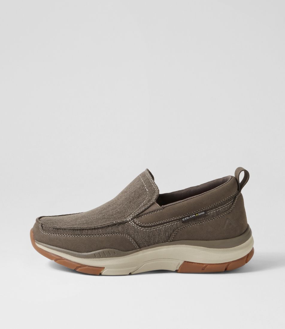 Zephyr Taupe Canvas Sneakers