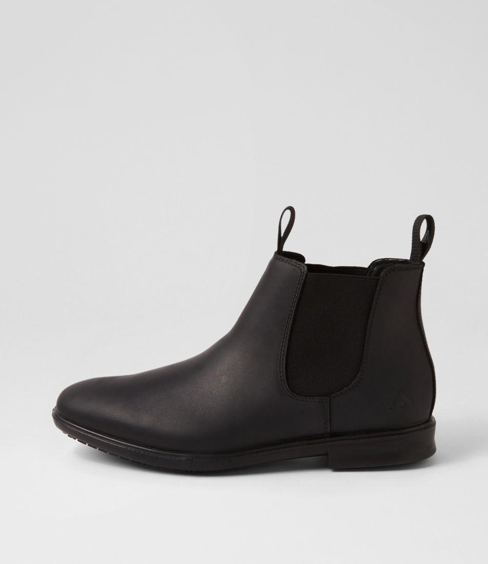 Persist Black Leather Chelsea Boots