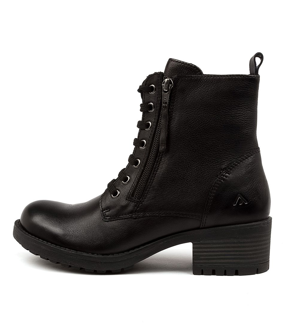 FILFIELD CF BLACK LEATHER