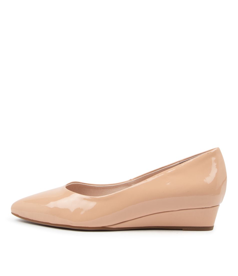 ELANDRA NUDE PATENT LEATH