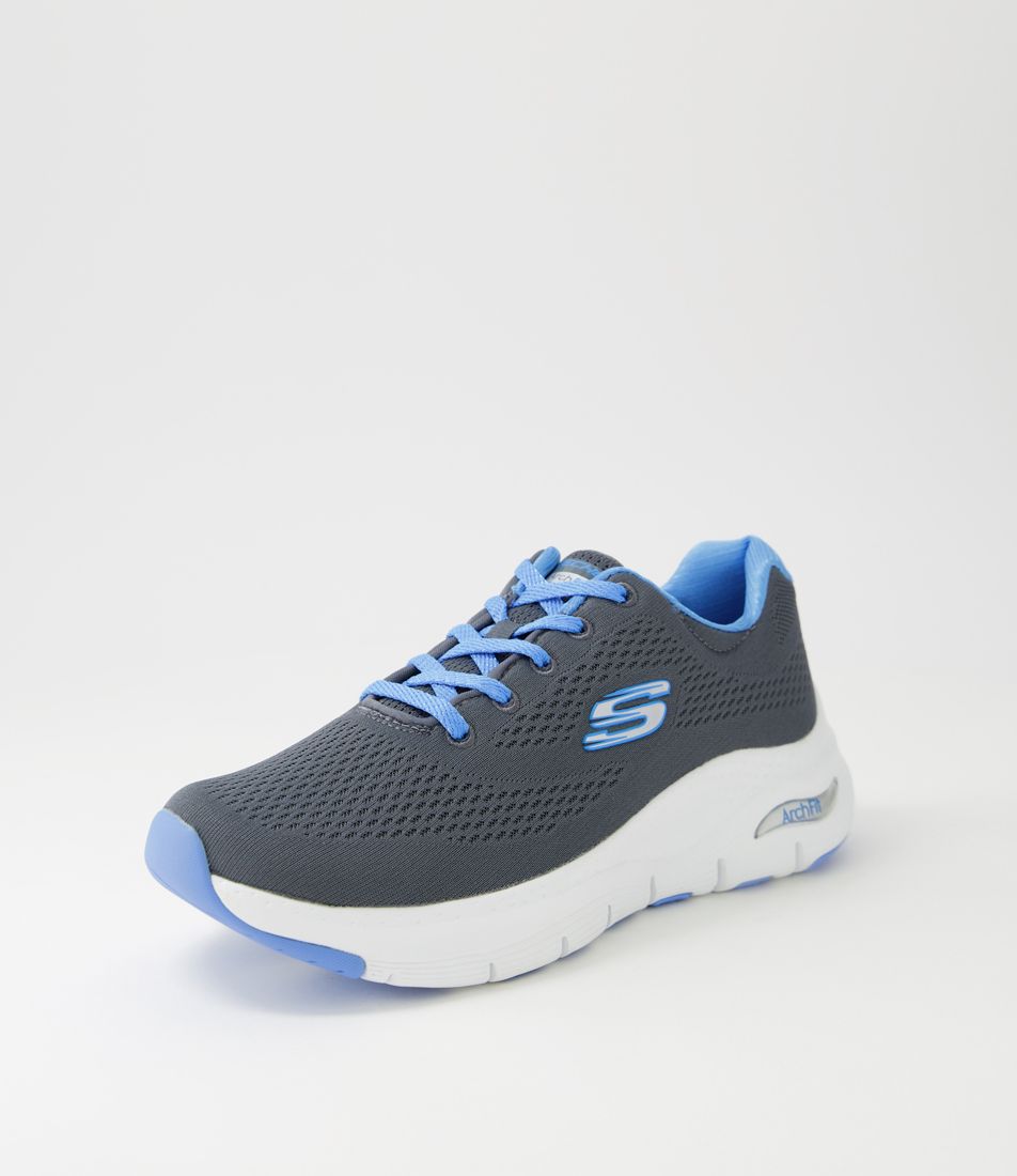Arch Fit Charcoal Blue Sneakers