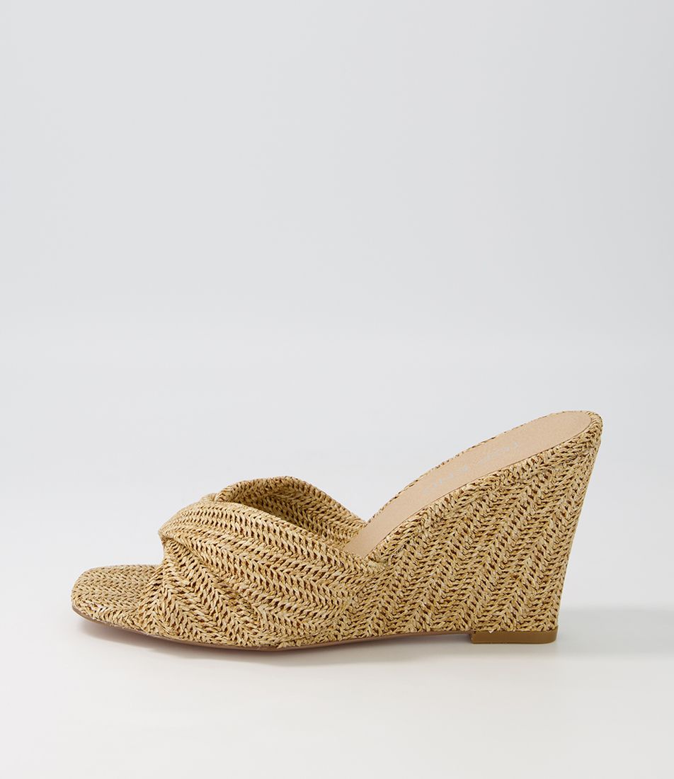 Katia Natural Syn Raffia Mules