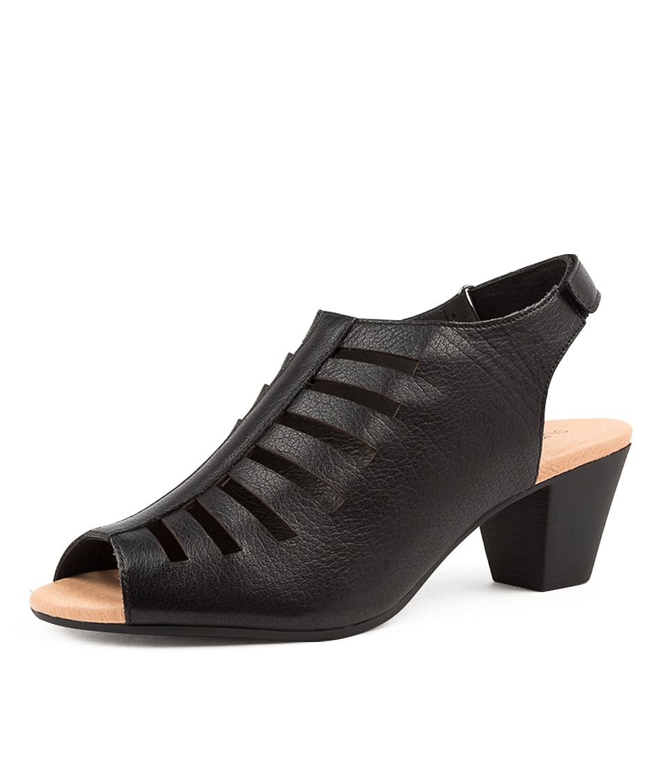 INESSA2 BLACK LEATHER