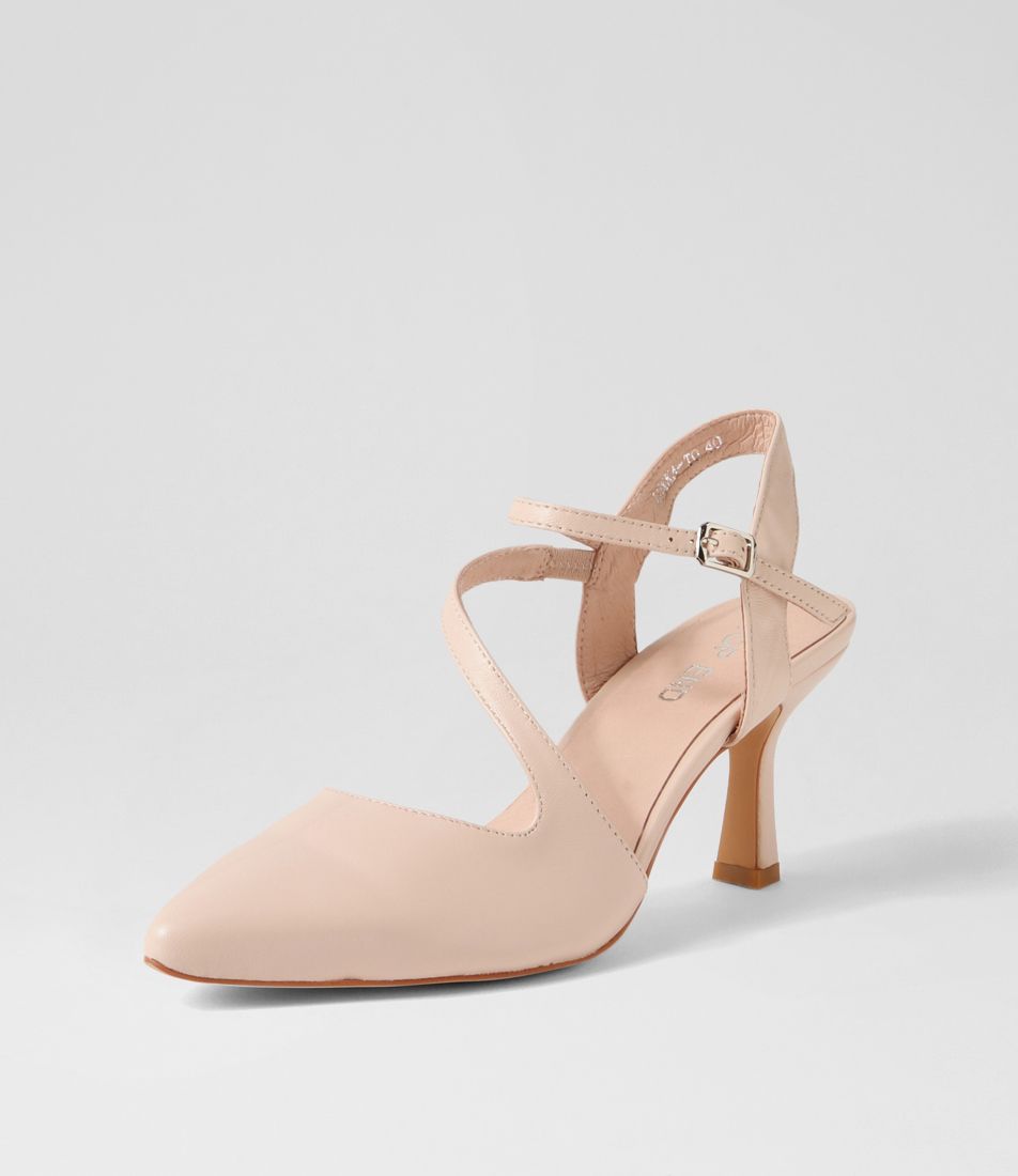 Lukka Rose Leather Heels