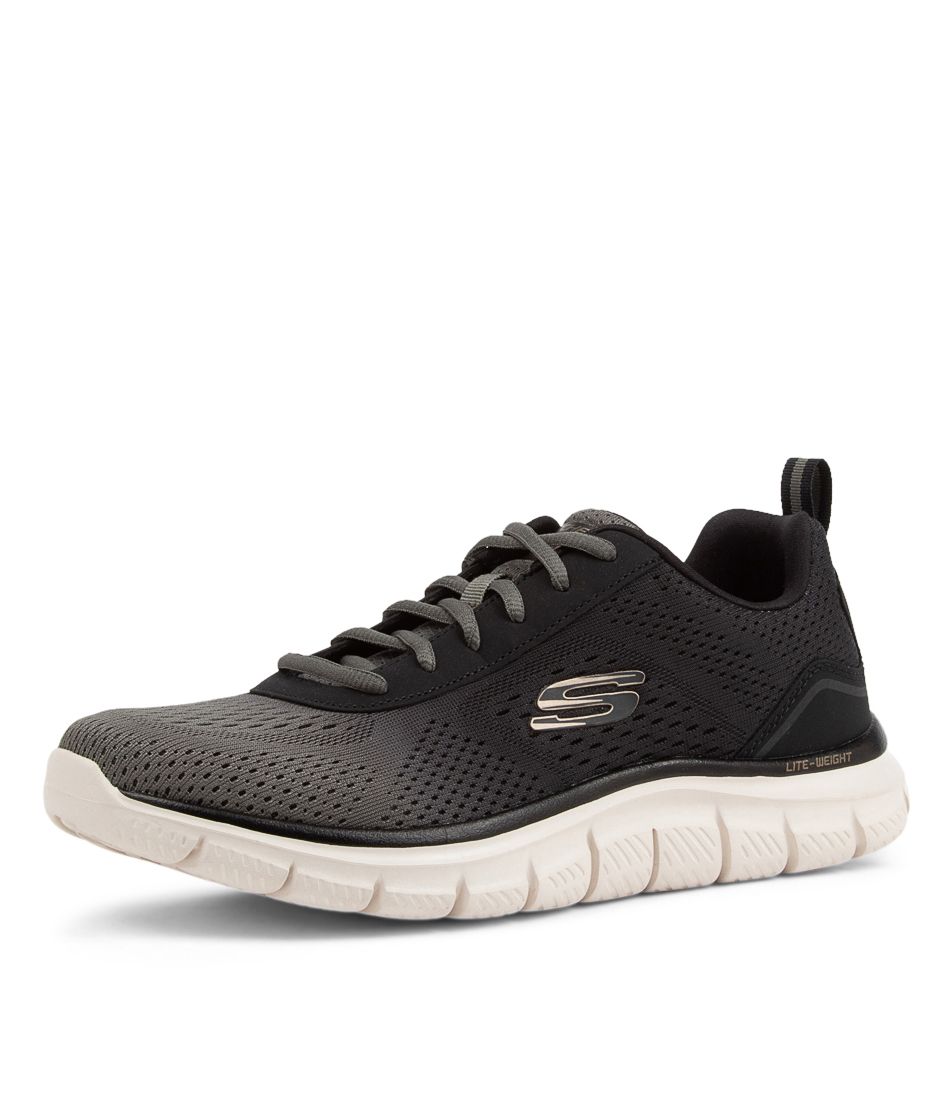 232399 Track  Olive Black Sneakers