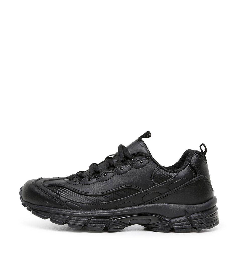 SCOOT SNR BLACK LEATHER