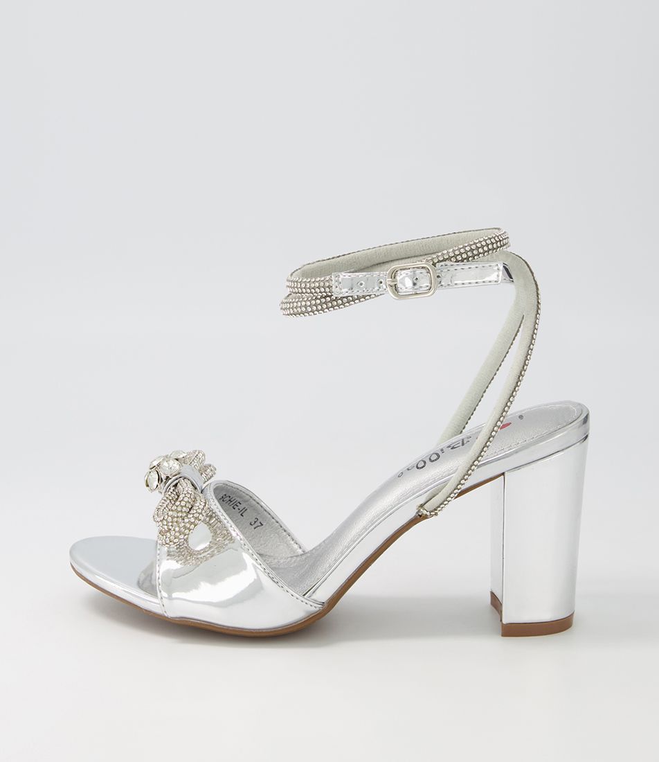 Daschie Silver Silver Jewels Sandals