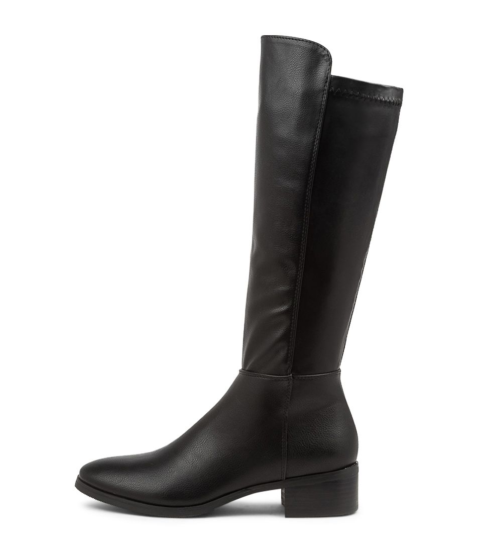 TELLI2 BLK SMOOTH-STRETCH