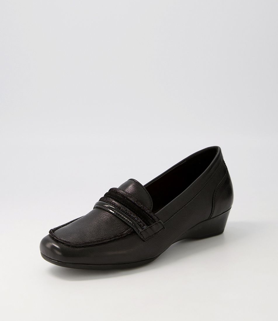 Romance Black Multi Heels