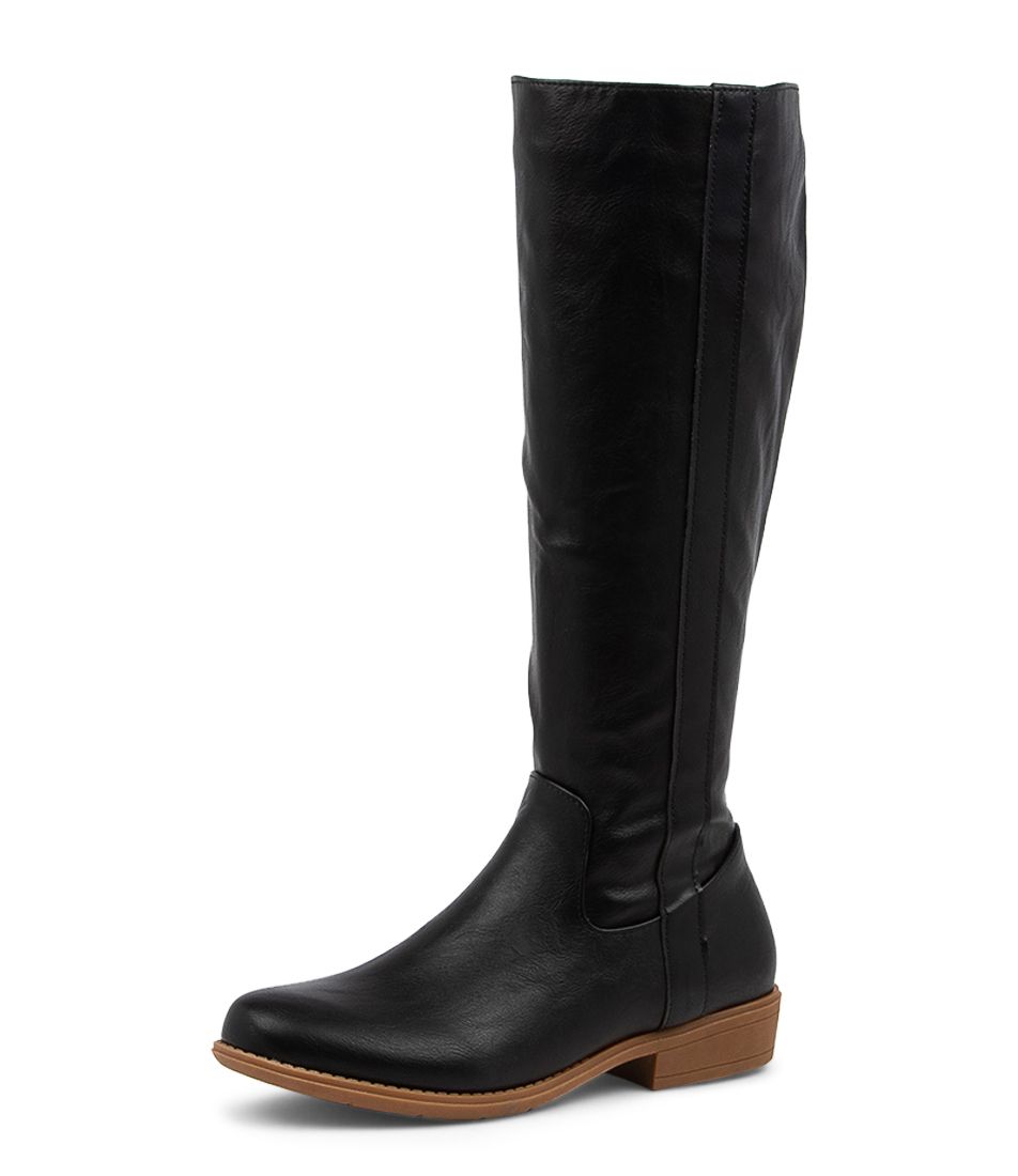 Ranin Black Knee High Boots