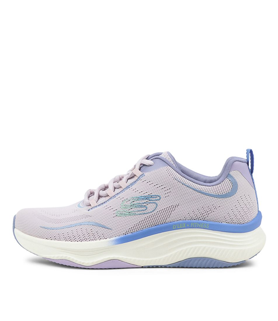 D'Lux Fitness Lavender Multi Mesh Sneakers