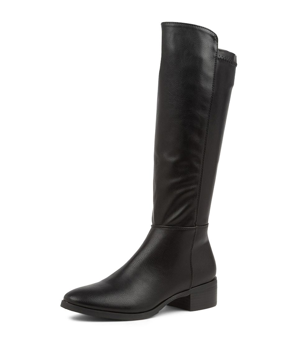 TELLI2 BLK SMOOTH-STRETCH