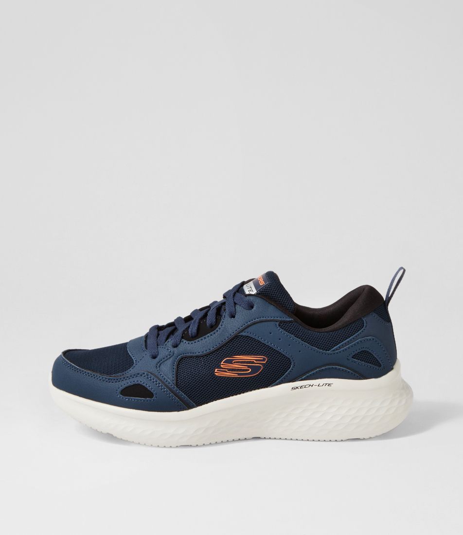 Skech Lite Pro Navy Sneakers